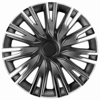 4-piece wheel cover set Copra 16-inch chrome/black