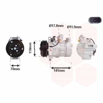 Compressor, air conditioning