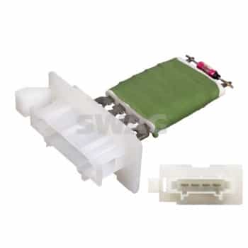 Resistor, interior fan