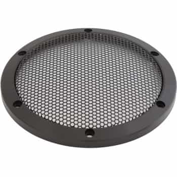 AUDIO SYSTEM Speaker Grill - CNC milled black anodized aluminum speaker grill