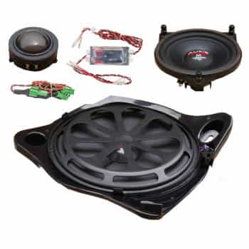 MFIT Mercedes E-Class 2x 150W ready-made 3-way composite