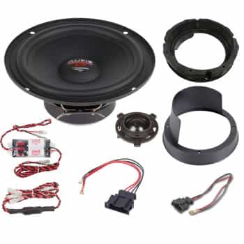 XFIT Volkswagen Golf 8 ready-made 165mm 2-way composite