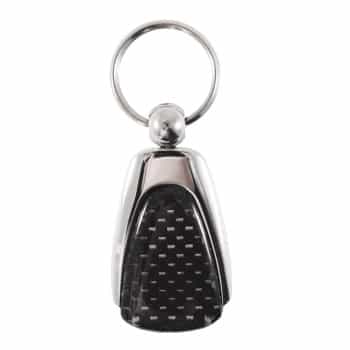 Simoni Racing Keyring Carbon with chrome