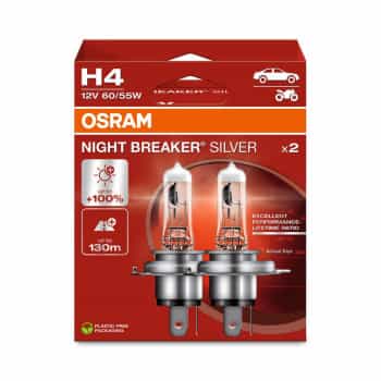 Osram Night Breaker Silver 12V H4 60/55W - set of 2 pieces