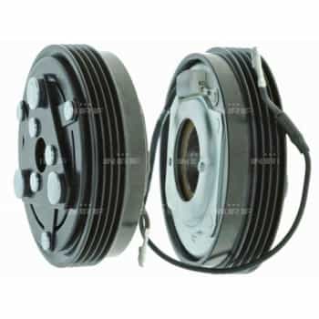 Magnetic clutch, air conditioning compressor