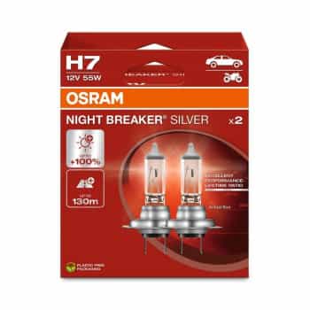 Osram Night Breaker Silver 12V H7 - set of 2 pieces