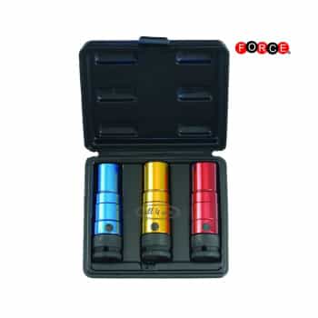 Force 4035 1/2 Torsion Wheel Nut Cap Set 3 Piece