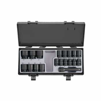 19 Piece 1/2" 6pt. Impact Socket Set