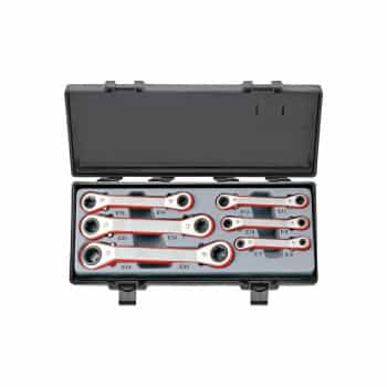 Force 15° Ring Ratchet Spanner Set 6-piece