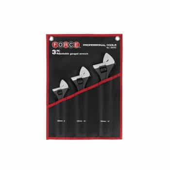 Force Adjustable wrench 3-piece