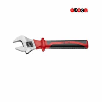 Force insulated adjustable wrench 12"