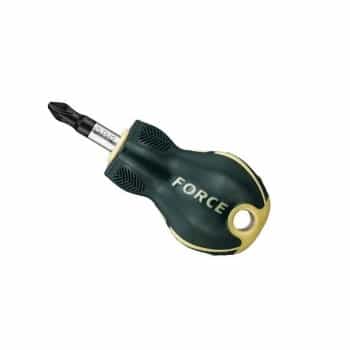 Force short Pozidriv screwdriver PZ.1