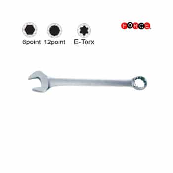Force Open-end ring spanner Multi-tooth 18mm