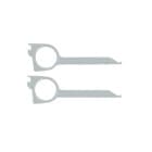 Car radio removal tool