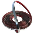 Chrome decorative strips