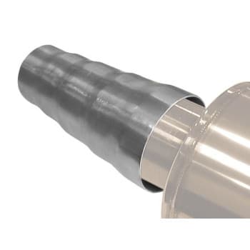 Universal outlet connection adapter (weld) 50-70mm