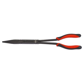 Long tongs with double hinge, extra long