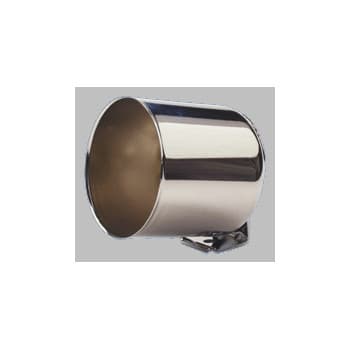 Chrome instrument holder (cup) for 52mm meters
