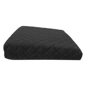 Seat cushion 'Basic Black', 38x36x8cm