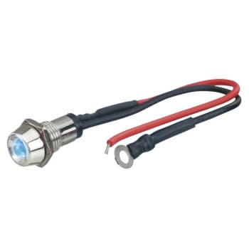 Foliatec LED Control Light chrome - ice blue Ø = 10mm - 1 piece