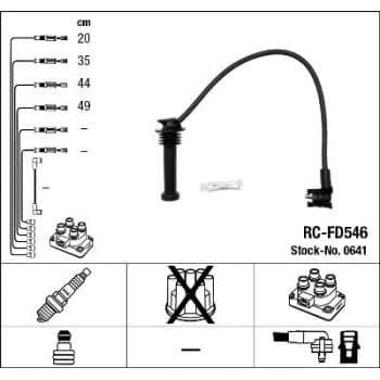 Ignition Cable Kit 0641 NGK