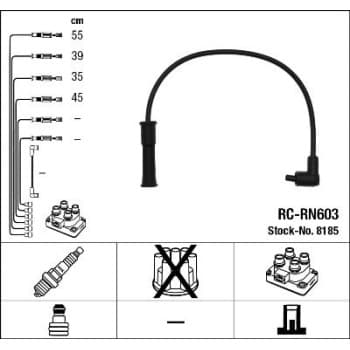 Ignition Cable Kit 8185 NGK