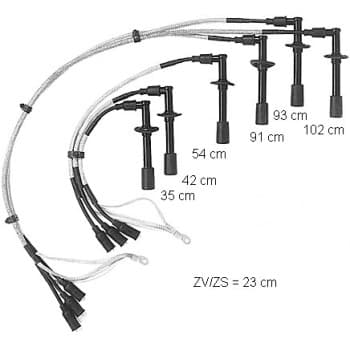Ignition Cable Kit ZE746 Beru