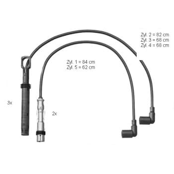 Ignition Cable Kit ZEF1230 Beru