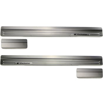 Door sill 'Exclusive' Nissan Note 2014- 4-piece