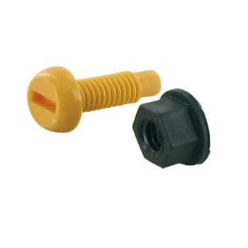 Number plate bolt 2 pieces
