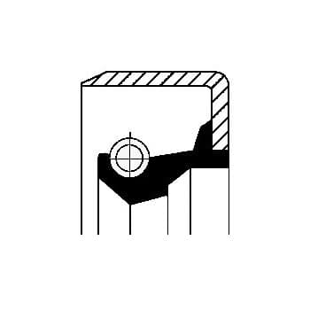 Shaft Seal, manual transmission