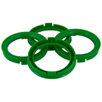 TPI Centering Rings 70.1->57.1mm Green 4 pieces