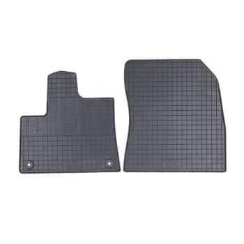 Rubber mats suitable for Toyota Proace City 2019- (2-piece + mounting system)