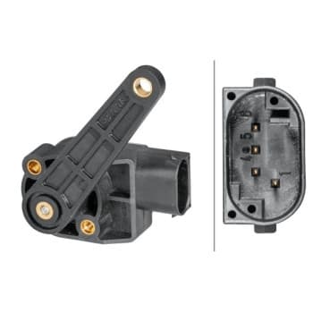 Control, headlight range adjustment