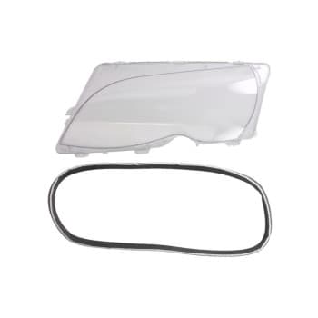 Headlight glass left 20-0322-LA-1 TYC