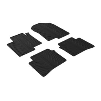 Rubber mats suitable for Hyundai i20 III 2020-