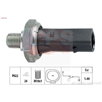 Oil Pressure Switch Made in Italy - OE Equivalent 1.800.135 EPS Facet