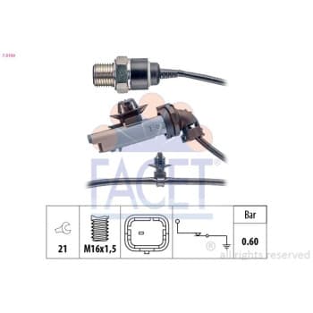 Oil Pressure Switch Made in Italy - OE Equivalent
