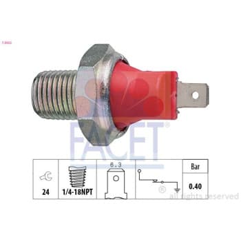 Oil Pressure Switch Made in Italy - OE Equivalent