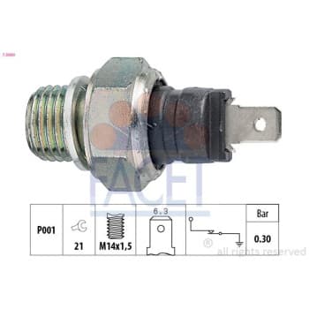 Oil Pressure Switch Made in Italy - OE Equivalent