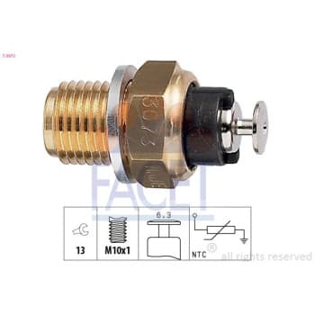 Sensor, oil temperature Made in Italy - OE Equivalent 7.3073 Facet