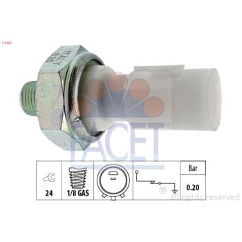 Oil Pressure Switch Made in Italy - OE Equivalent