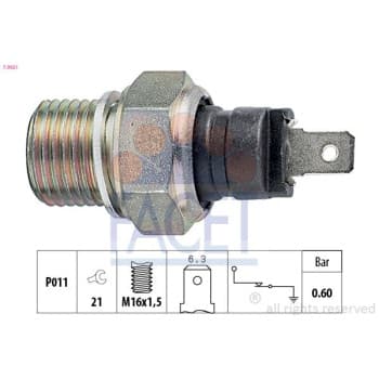 Oil Pressure Switch Made in Italy - OE Equivalent