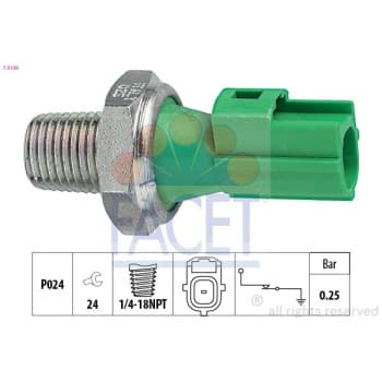Oil Pressure Switch Made in Italy - OE Equivalent