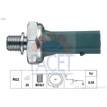 Oil Pressure Switch Made in Italy - OE Equivalent