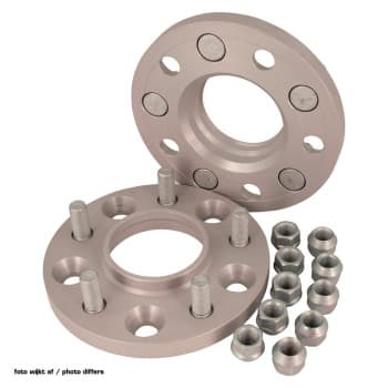 H&R DRM System Wheel spacer set 60mm per axle - Pitch 5x120 - Hub 64.0mm - Bolt size M14x1.5 -