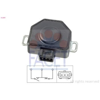 Sensor, throttle position Made in Italy - OE Equivalent