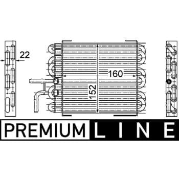 Fuel Radiator BEHR *** PREMIUM LINE ***