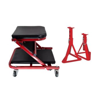 Winparts GO! Garage set Lying cart & Axle supports 3-piece