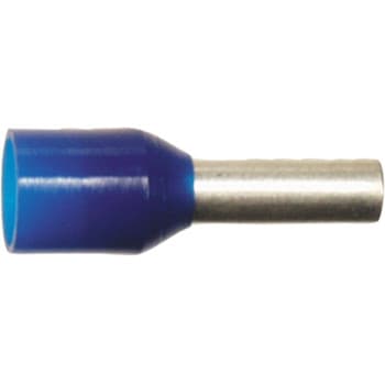 Wire end sleeve Blue 2.5 mm² (100 pieces)